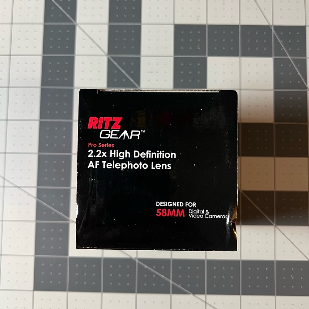 🐈‍⬛RitzGear 2.2X High Definition AF Telephoto Lens Designed for 58mm New in Box